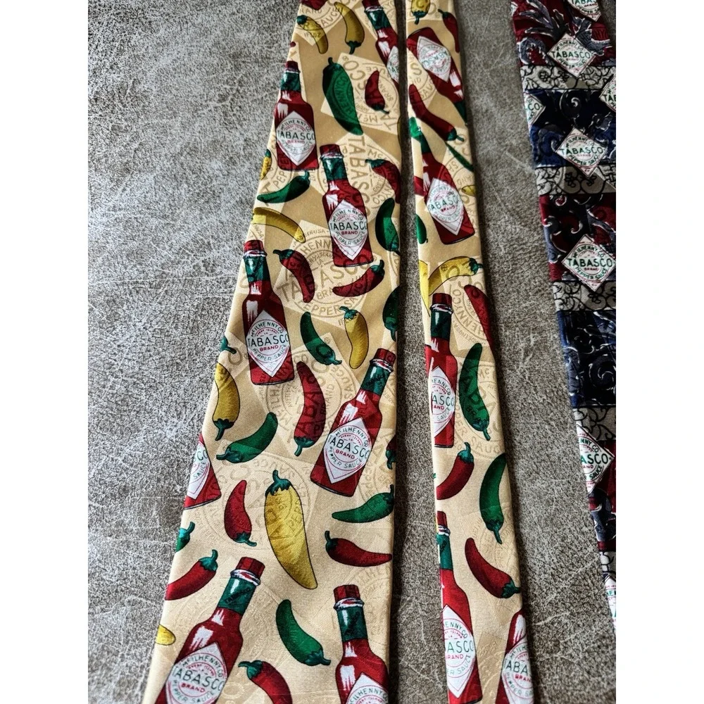 Tabasco vtg neckties